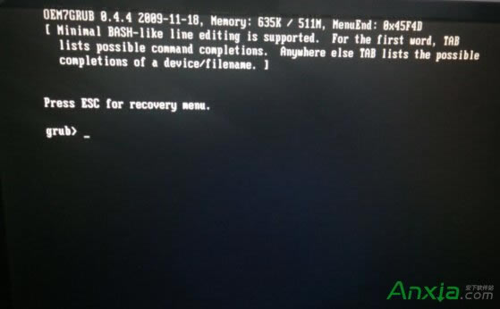 oem7grub 0.4.4 20091118e(cu)`Qk