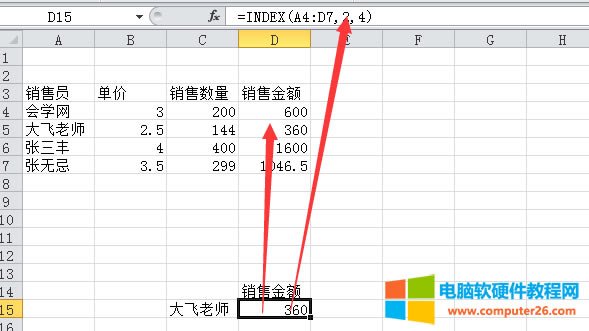 EXCEL的index+match函數(shù)逆向查找數(shù)據(jù)