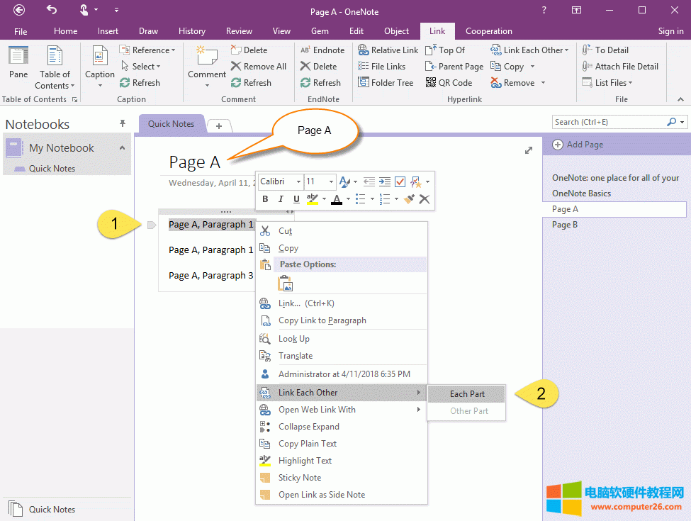 һ OneNote  A M“˲”
