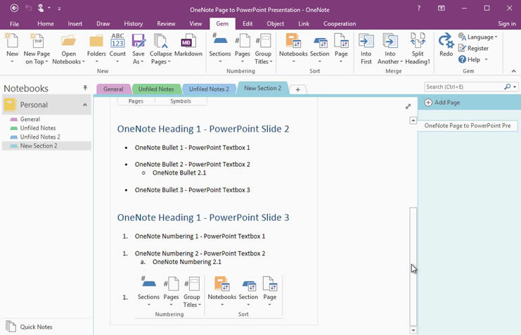 ͨ^ֹPӛ䌚DQ OneNote  PowerPoint ʾĸ塢ßƬı
