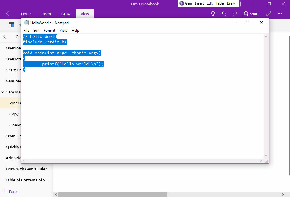 ʹ䌚ˆ΁팦ӋCaMи뵽 OneNote UWP 