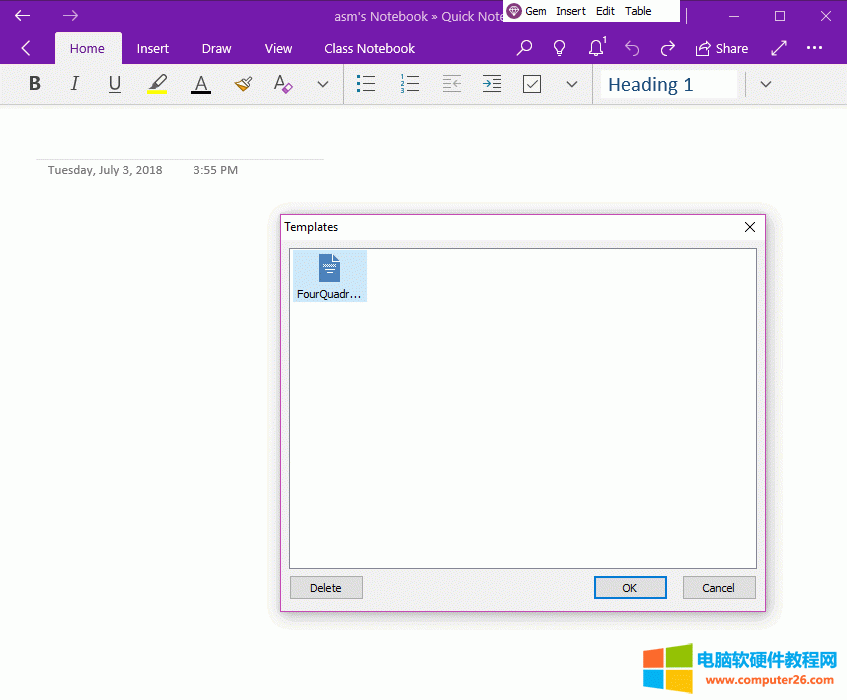 xģ壬ģ嵽 OneNote UWP