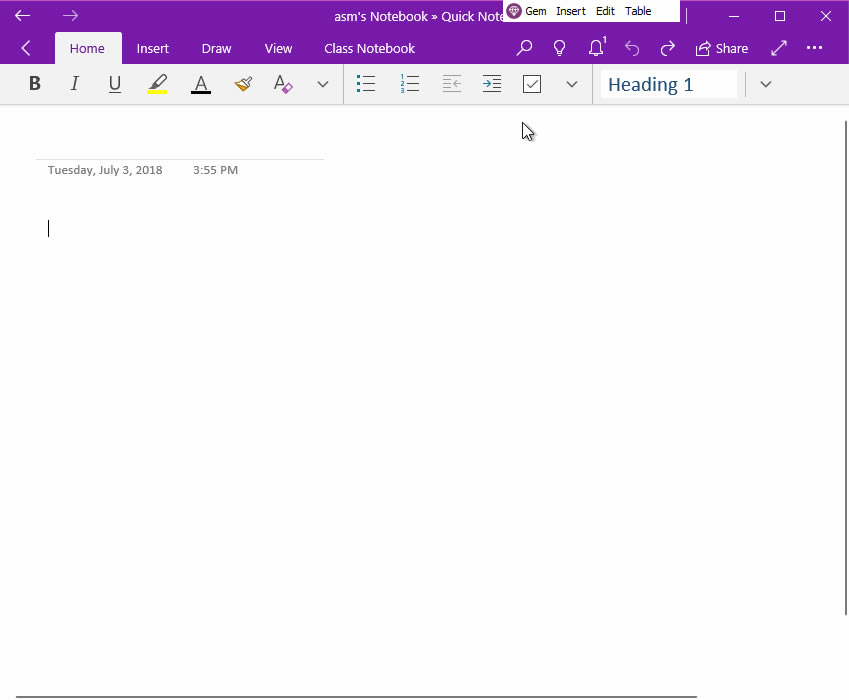 䌚ˆṩģ壬 OneNote UWP