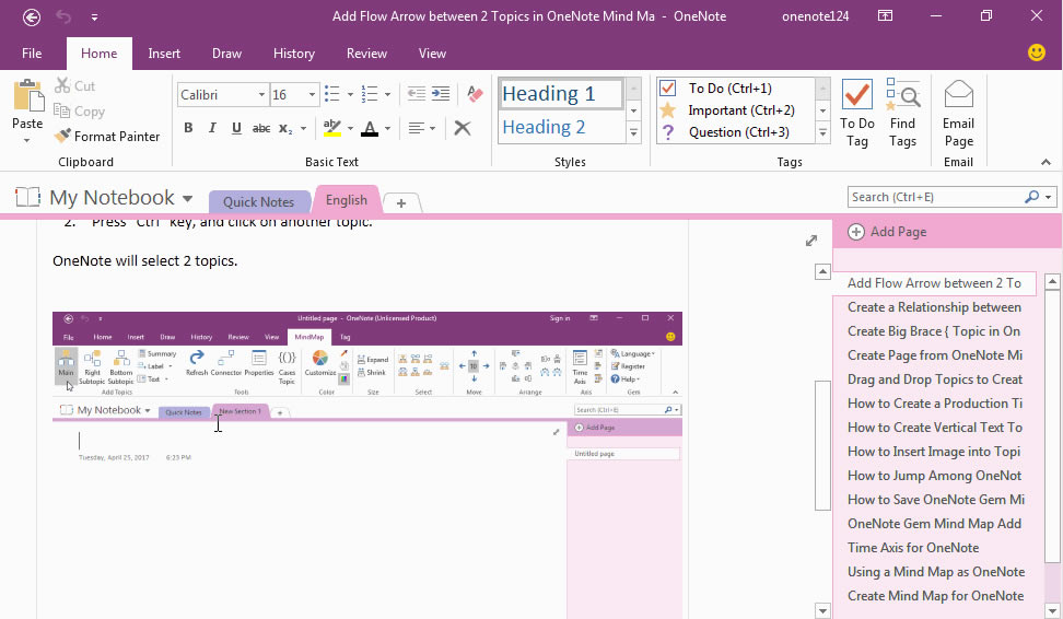  OneNote 愓(chung)(bio)}Ŀ䛴Vÿ(g)(bio)}ӷĿ䛘(bio)