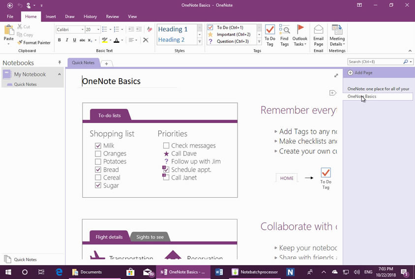 ʹ OneNote Batch Č DOCX ļܣ OneNotePӛ WordNote 