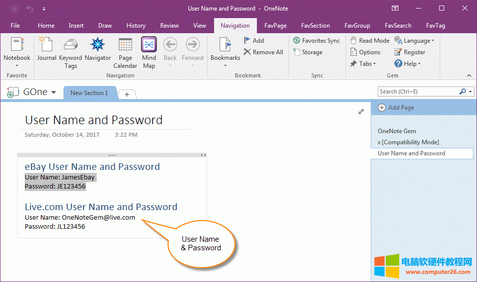  OneNote ÑܴaŸʽ