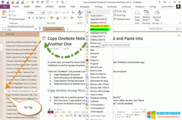 OneNote ԭʼ(bio)ӛoб@ʾ 