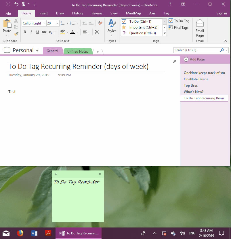 ʹ OneNote Reminder O(sh)ôk(xing)ֻڹM(jn)ѡ