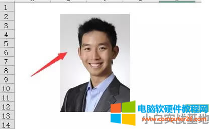 在Excel表格中給證件照換底色 在Excel表格中給證件照換底色