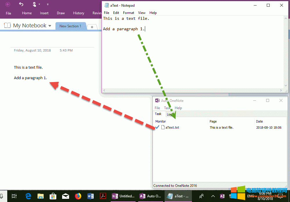 ͬˢıļ(ni)ݵ OneNote 