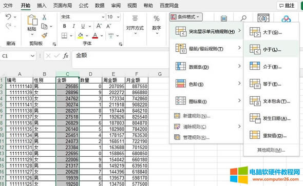 條件格式