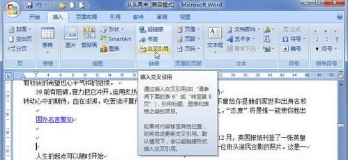 Word 2007的引文和參考書目_win7系統應用