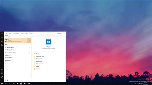 Windows 10 19H1的增強搜索功能使用方法