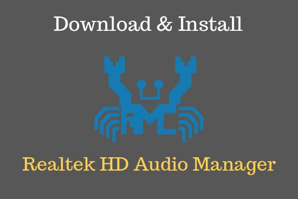 Windows 10下realtek hd audio重新安裝技巧
