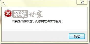 電腦城Win7裝機版提示系統(tǒng)資源不足警告怎么辦?