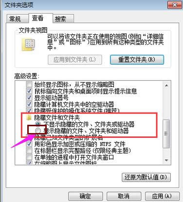 顯示隱藏文件 顯示隱藏文件