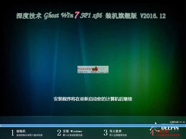 ȼg GHOST WIN7 SP1 X86 bCŞ V2016.1232λ