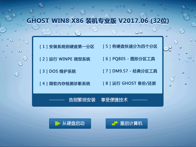 GHOST WIN8 X86 bC(j)I(y) V2017.06(32λ)