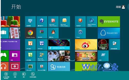 win8系統(tǒng)界面