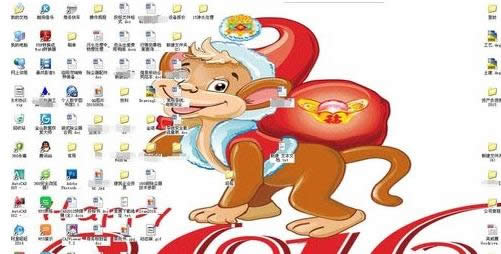 XP系統(tǒng)桌面2016猴年動(dòng)態(tài)壁紙?jiān)O(shè)置方法介紹