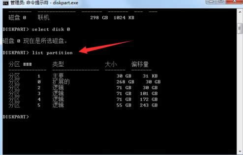 Win7系統(tǒng)隱藏分區(qū)刪除教程(圖文)