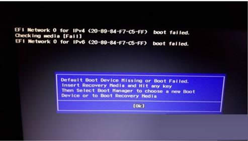 Win7筆記本開(kāi)機(jī)提示Boot Failed的原因及處理技巧